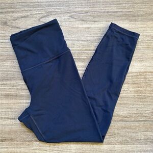Athleta Ultra High Rise Elation 7/8 Leggings navy size small